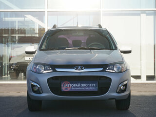 2014 Lada (ВАЗ) Kalina II, серебристый, 428000 рублей, вид 2