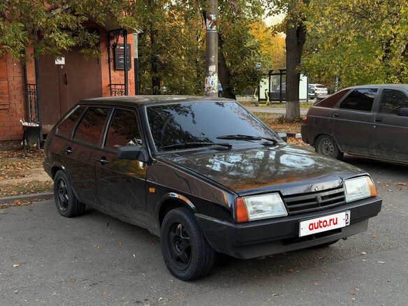 1990 Lada (ВАЗ) 2109, чёрный - вид 1