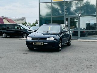 2002 Volkswagen Golf IV, синий, 349000 рублей, вид 2