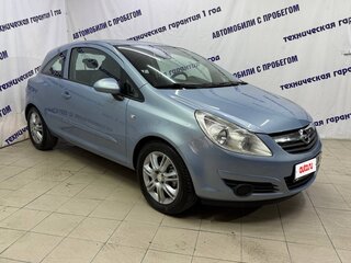 2007 Opel Corsa D, голубой, 415000 рублей, вид 3