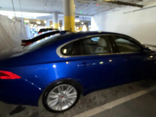 2017 Jaguar XF II, синий, 1850000 рублей, вид 4