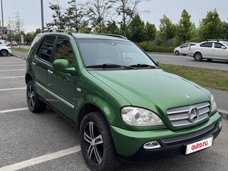1999 Mercedes-Benz M-Класс 320 I (W163), зелёный, 1300000 рублей, вид 3