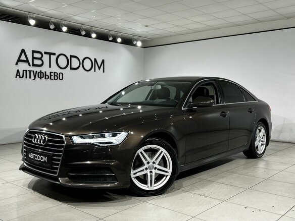 2017 Audi A6 IV (C7) Рестайлинг, коричневый, 2549000 рублей