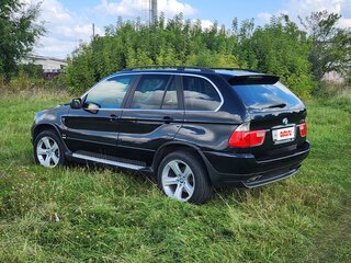 2004 BMW X5 4.4i I (E53) Рестайлинг, чёрный, 1280000 рублей, вид 5