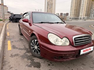2004 Hyundai Sonata IV (EF) Рестайлинг, красный, 230000 рублей, вид 1