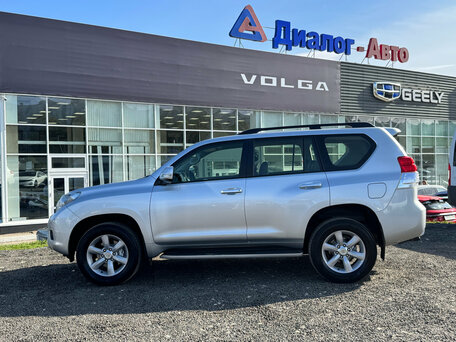 2012 Toyota Land Cruiser Prado 150 Series, серебристый, 2450000 рублей, вид 2