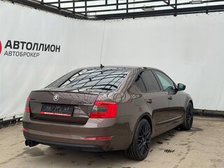 2015 Skoda Octavia III (A7), коричневый, 1200000 рублей, вид 5