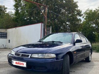 1995 Mazda 626 IV (GE), синий, 320000 рублей, вид 1