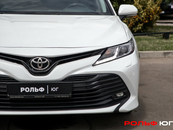 2019 Toyota Camry VIII (XV70), белый - вид 16