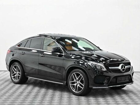 2016 Mercedes-Benz GLE Coupe 350 d I (C292), чёрный, 3665000 рублей, вид 1