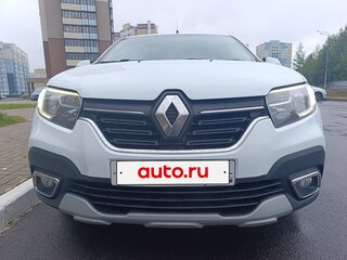 2019 Renault Logan Stepway II Рестайлинг, белый, 890000 рублей, вид 3