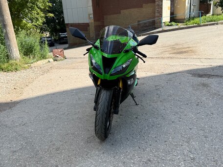 2013 Kawasaki ZX-6R Ninja, зелёный, 650000 рублей, вид 1