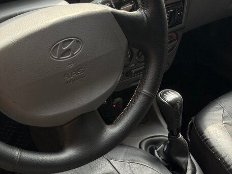 2008 Hyundai Accent ТагАЗ II, серый, 350000 рублей, вид 4
