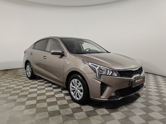 2022 Kia Rio IV Рестайлинг, серый, 1649000 рублей - вид 3