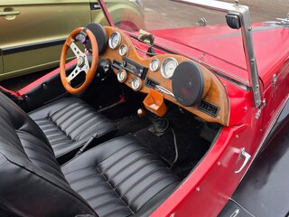 1952 MG TD Midget I, красный, 13500000 рублей, вид 4