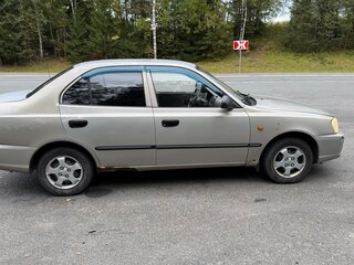2008 Hyundai Accent ТагАЗ II, бежевый, 230000 рублей, вид 2