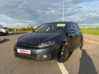 2011 Volkswagen Golf VI, синий, 850000 рублей, вид 2