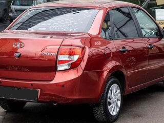 2018 Lada (ВАЗ) Granta I, красный, 530000 рублей, вид 4