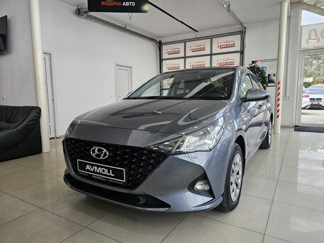 2020 Hyundai Solaris II Рестайлинг, серый, 1879000 рублей, вид 2