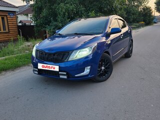2014 Kia Rio 5-speed III, синий, 599000 рублей, вид 1