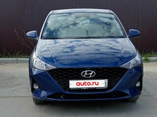 2023 Hyundai Accent V Рестайлинг, синий, 2200000 рублей, вид 2