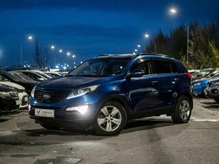 2010 Kia Sportage III, синий, 739000 рублей, вид 1