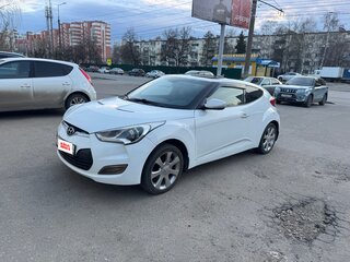 2012 Hyundai Veloster I, белый, 900000 рублей, вид 1