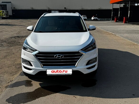 2020 Hyundai Tucson III Рестайлинг, белый