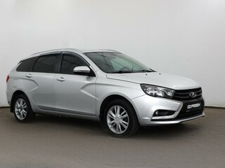 2018 Lada (ВАЗ) Vesta SW I, серебристый, 930000 рублей, вид 1
