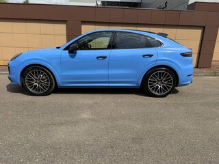 2021 Porsche Cayenne Coupé III, голубой, 8000000 рублей, вид 5