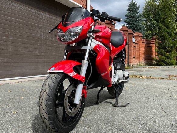 2008 Gilera DNA, красный, 125000 рублей - вид 6