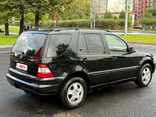 2002 Mercedes-Benz M-Класс 320 I (W163) Рестайлинг, чёрный, 620000 рублей, вид 5
