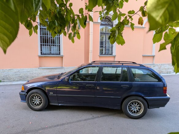 1998 BMW 3 серии 316i III (E36), синий - вид 5