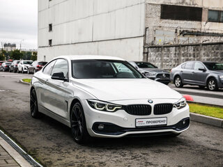 2019 BMW 4 серии 420d xDrive F32/F33/F36 Рестайлинг, белый, 2725000 рублей, вид 5