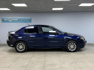 2008 Mazda 3 I (BK) Рестайлинг, синий, 430000 рублей, вид 4