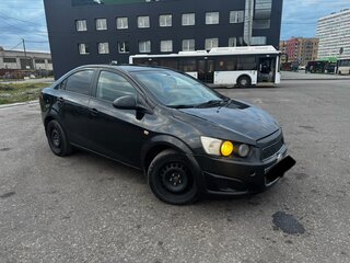 2012 Chevrolet Aveo II, чёрный, 339000 рублей, вид 1