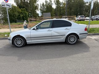 1999 BMW 3 серии 320i IV (E46), серебристый, 450000 рублей, вид 4