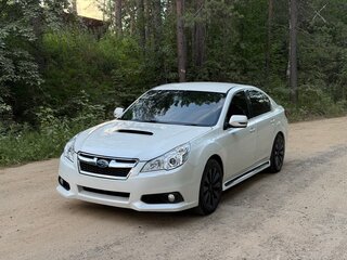 2009 Subaru Legacy V, белый, 1200000 рублей, вид 1
