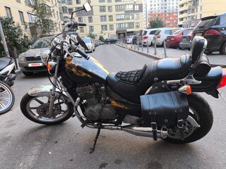 1993 Kawasaki EN400 Vulcan, чёрный, 220000 рублей, вид 3