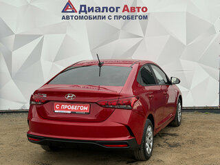 2020 Hyundai Solaris II Рестайлинг, красный, 1369000 рублей, вид 5