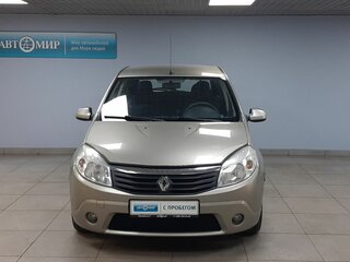 2011 Renault Sandero I, бежевый, 567000 рублей, вид 2