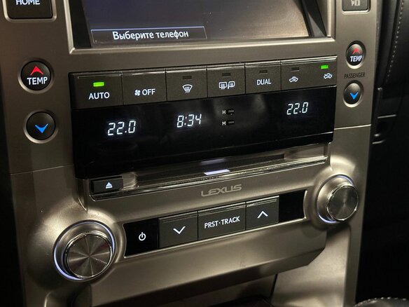 2017 Lexus GX 460 II Рестайлинг, синий, 3975000 рублей - вид 12
