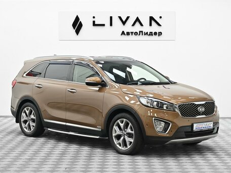 2016 Kia Sorento III Prime, коричневый, 2015000 рублей, вид 1