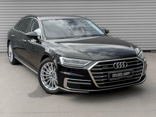 2021 Audi A8 Long 55 TFSI IV (D5), чёрный, 6990000 рублей, вид 3