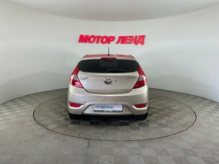 2012 Hyundai Solaris I, золотистый, 639000 рублей, вид 5