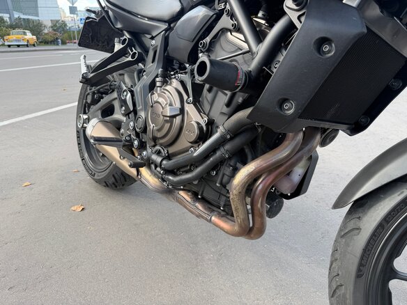2018 Yamaha MT-07 (FZ-07), чёрный, 720000 рублей - вид 6