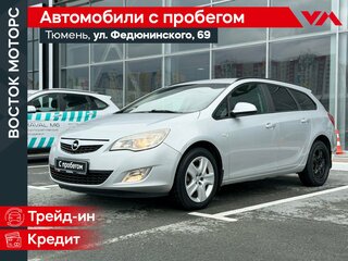 2012 Opel Astra J, серебристый, 530000 рублей, вид 1