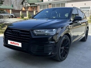 2016 Audi Q7 II (4M), чёрный, 3200000 рублей, вид 1