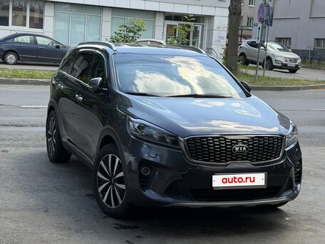 2019 Kia Sorento III Prime Рестайлинг, серый, 2990000 рублей, вид 2