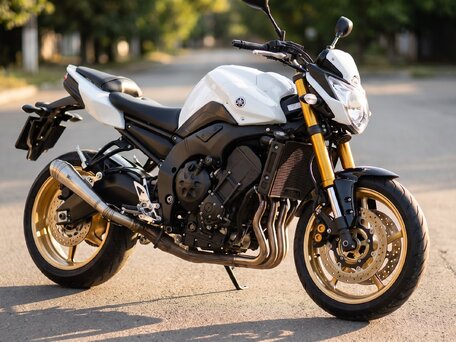 2011 Yamaha FZ8, белый, 800000 рублей, вид 1